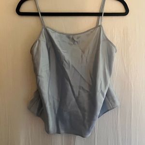 Victoria secret silk like spaghetti strap blouse